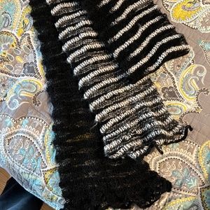 Boutique scarf - made in Italy partly wool/mohair